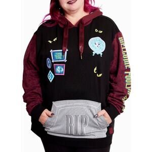 LOUNGEFLY - Disney Haunted mansion Unisex Hoodie size large